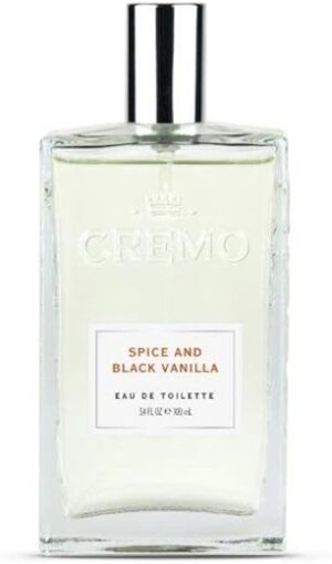 Cremo Spice & Black Vanilla Men’s Cologne, 3.4 Fl Oz