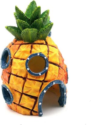 Penn-Plax Spongebob Squarepants Pineapple House Ornament - Large