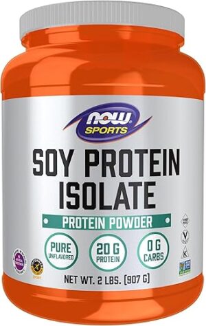 NOW Foods Sports Nutrition Soy Protein Isolate Powder