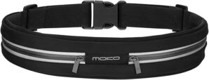 MoKo Sports Running Belt With Dual Pouch