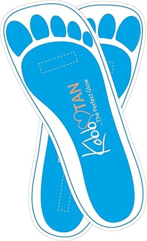 KOBBTAN Spray Tanning Disposable Feet Pads