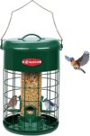 Kingsyard Squirrel Proof Outdoor Bird Feeder, Green