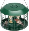 Kingsyard Squirrel Proof Outdoor Bird Feeder, Green