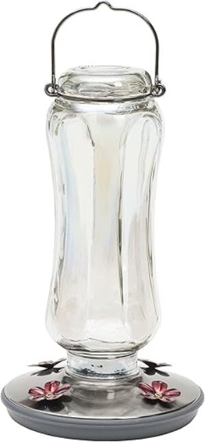 Perky-Pet Starglow Vintage Glass Hummingbird Feeder 8132-2