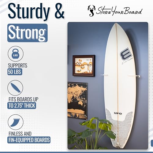 StoreYourBoard Floating Surfboard Wall Mount Display - Image 3