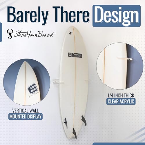 StoreYourBoard Floating Surfboard Wall Mount Display - Image 2