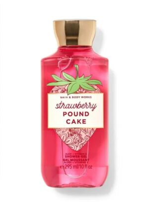 Bath & Body Works Strawberry Pound Cake Shower Gel 10 Fl Oz