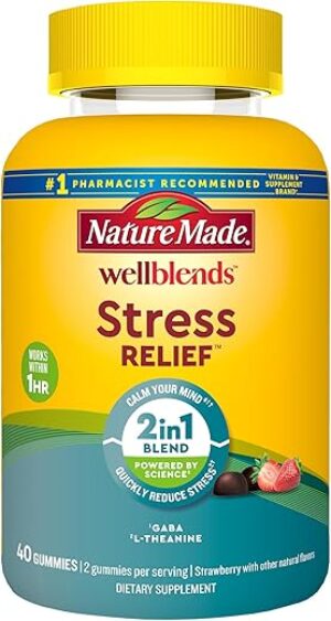 Nature Made Stress Relief Gummies With L Theanine