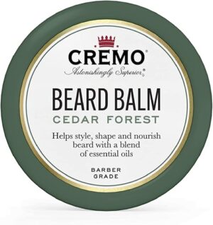 Cremo Styling Beard Balm, Forest Blend, 2 Ounce