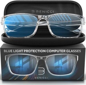 Benicci Stylish Blue Light Blocking Glasses