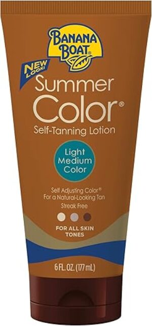 Banana Boat Summer Color Self Tanning Lotion, 6oz