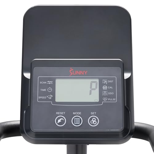 Sunny Health & Fitness Smart Recumbent Bike Exercise Machine, 350LB Capacity - Image 3