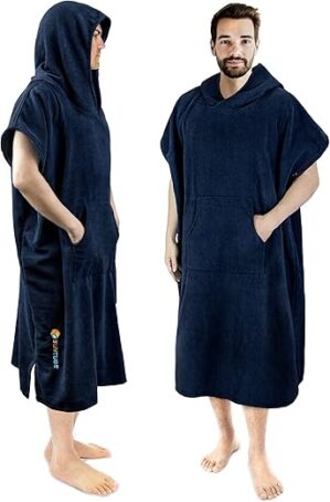 SUN CUBE Surf Poncho Changing Robe With Hood