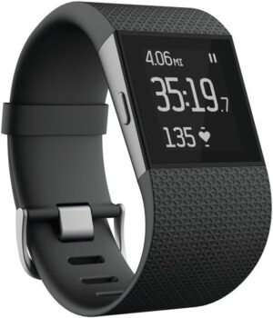 Fitbit Surge Fitness Superwatch, Black, Large