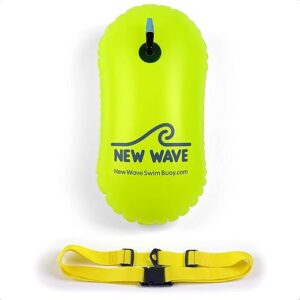 New Wave Swim Buoy Swim Bubble Safety Buoy Tow Float