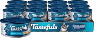 Blue Buffalo Tastefuls Natural Pate Chicken Wet Cat Food