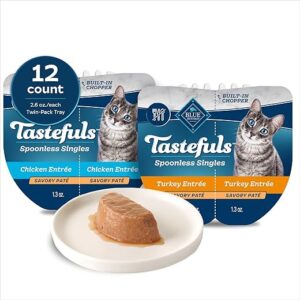 Blue Buffalo Tastefuls Spoonless Singles Variety Pack, Wet Cat Food