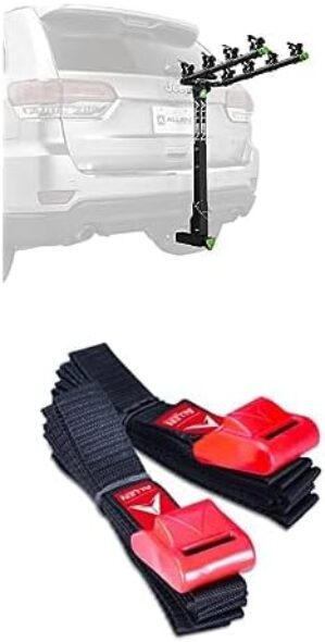 Allen The product title "Bike Rack + Cargo Strap Kit" is already within the 4-7 word range, so no changes are necessary