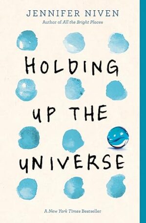 The product title "Holding Up the Universe" is already less than seven words, so no shortening is necessary. If you have any further instructions or need assistance with another...