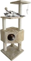 Furhaven Tiger Tough Cat Tree Clubhouse Playground