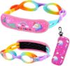 RUIGAO Toddler Swim Goggles With Padded Headband