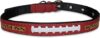 Pets First Tough Leather NFL Ravens Dog Collar