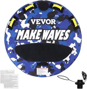 VEVOR Towable Tube For Boating, 1-2 Riders