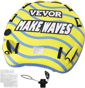 VEVOR Towable Tube For Boating, 1-3 Riders