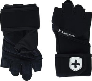 Harbinger Training Grip Wristwrap Weight Lifting Gloves