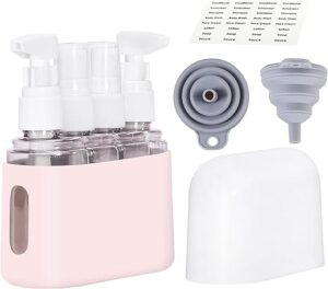 Bpluma Travel Bottles, Leak Proof Toiletries Containers