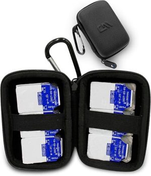 CASEMATIX Travel Case For Contact Lenses