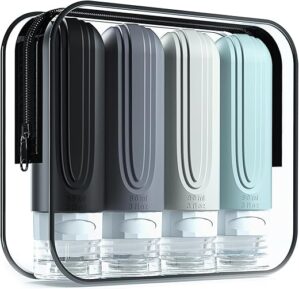 Mrsdry TSA Approved Leak Proof Travel Bottles