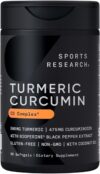 Sports Research Turmeric Curcumin C3 Complex Softgels