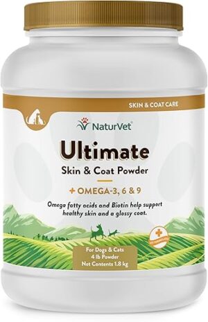 NaturVet Ultimate Skin & Coat Powder Supplement