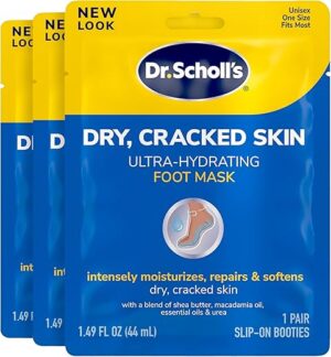 Dr. Scholl's Ultra Hydrating Foot Mask, 3 Pairs