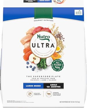 Nutro Ultra Large Breed Dry Dog Food, Chicken, Lamb, Salmon