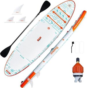 FunWater Ultra-Light Inflatable Stand Up Paddleboard With Accessories