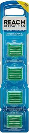 Reach Ultraclean Access Flosser Refill Heads, Mint