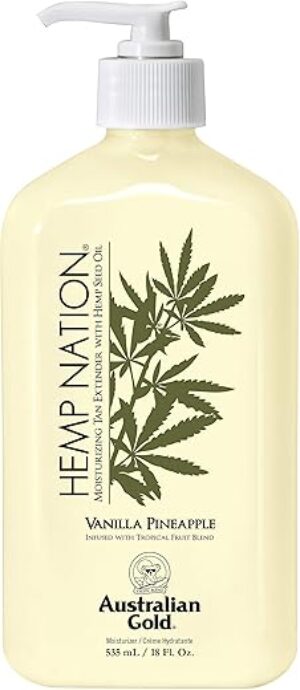 Australian Gold Vanilla Pineapple Hemp Tan Extender, 70936-16OZ