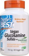 Doctor’s BEST Vegan Glucosamine Sulfate, Joint Support, 750 mg