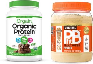 Orgain Vegan Protein Powder Chocolate Fudge Combo
