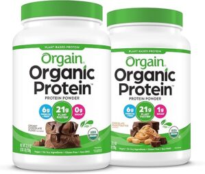 Orgain Vegan Protein Powder, Chocolate Peanut Butter