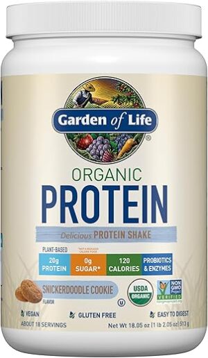 Garden of Life Vegan Protein Powder - Snickerdoodle Cookie