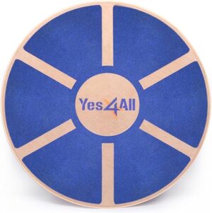 Yes4All Versatile Wooden Wobble Balance Board