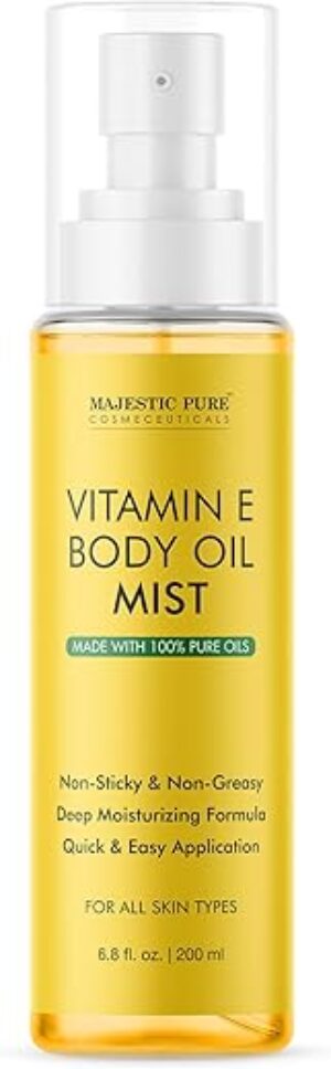 MAJESTIC PURE Vitamin E Body Oil Mist, 6.8 Fl Oz