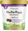 NaturVet VitaPet Puppy Daily Vitamins – Breath Aid