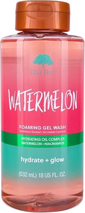 Tree Hut Watermelon Nourishing Foaming Gel Wash, 18 oz