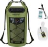 Piscifun Waterproof Floating Backpack With Phone Case