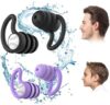 WLSCTY Waterproof Silicone Swim Ear Plugs – 3 Pairs