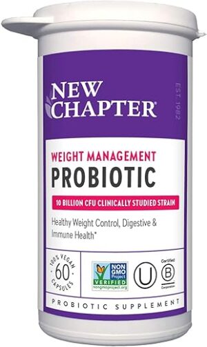 New Chapter Weight Management Probiotic - 60 Ct